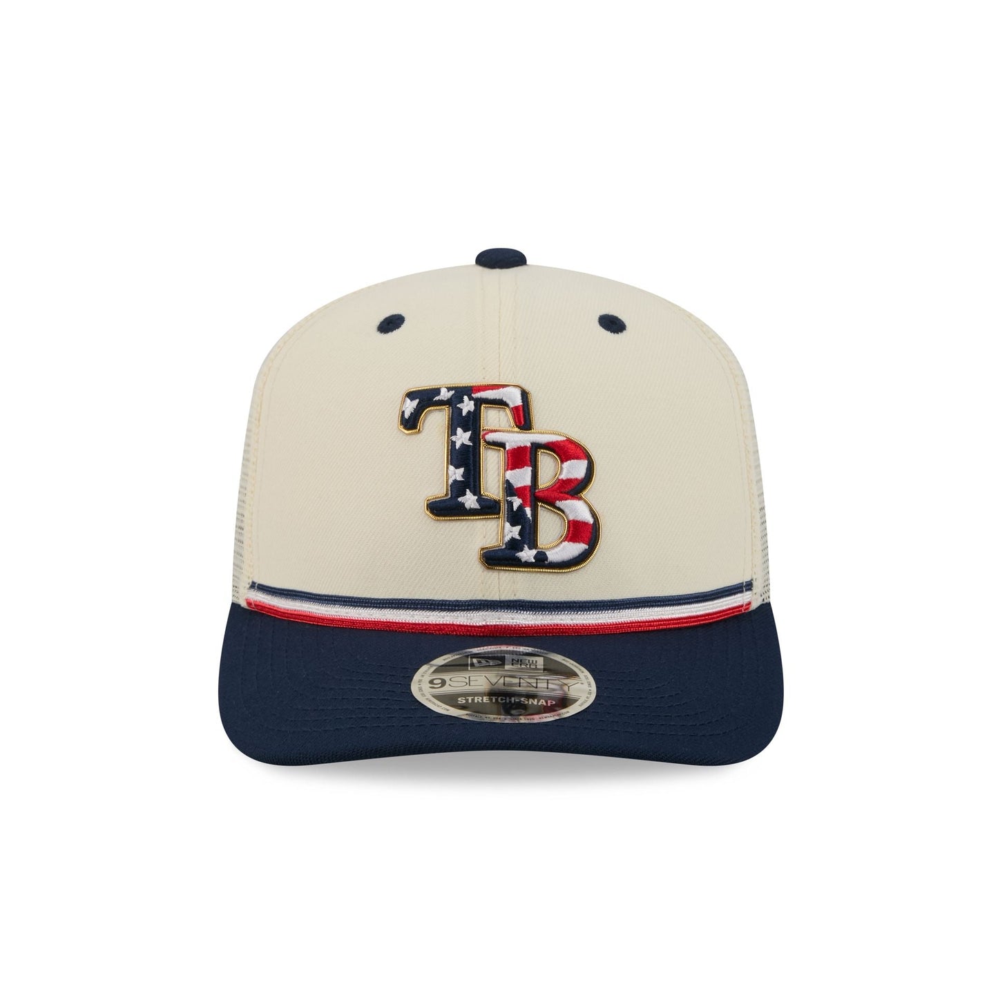 Tampa Bay Rays Independence Day 2026 9SEVENTY Trucker Hat