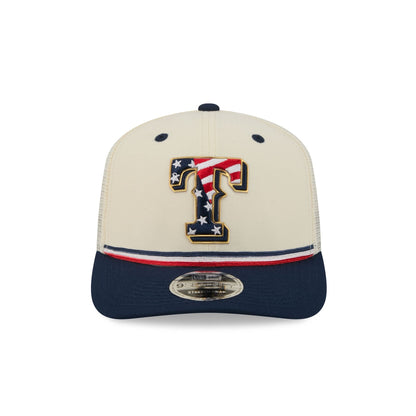 Texas Rangers Independence Day 2026 9SEVENTY Trucker Hat