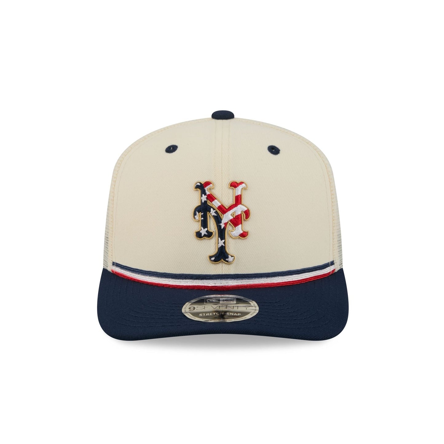 New York Mets Independence Day 2026 9SEVENTY Trucker Hat