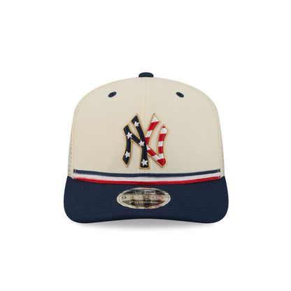New York Yankees Independence Day 2026 9SEVENTY Trucker Hat