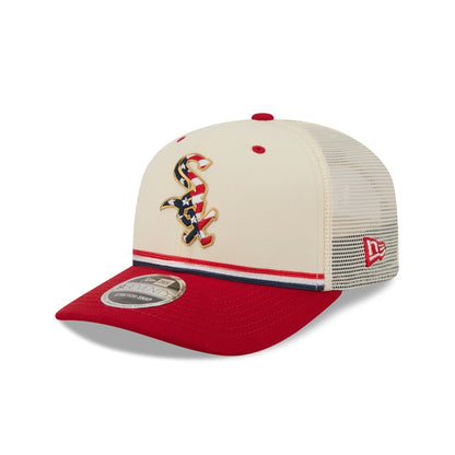 Chicago White Sox Independence Day 2026 9SEVENTY Trucker Hat