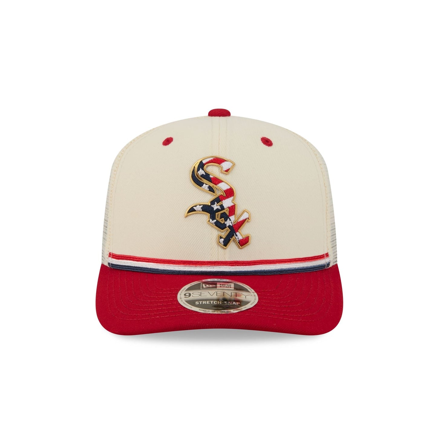 Chicago White Sox Independence Day 2026 9SEVENTY Trucker Hat