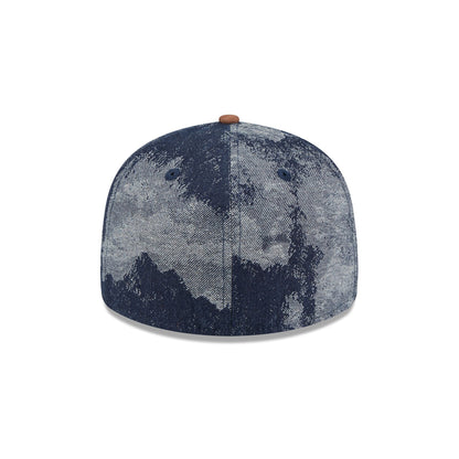 New Era Cap Bronze Tier Distressed Denim 59FIFTY Fitted Hat
