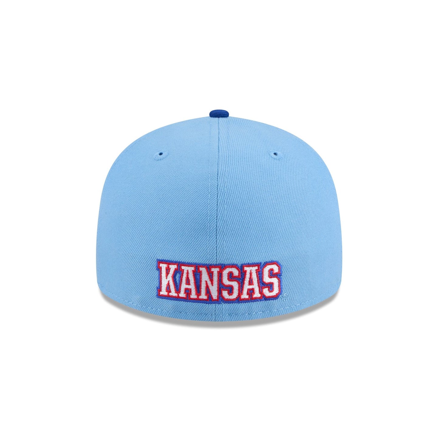 New Era x adidas Kansas Jayhawks Sky Blue Low Profile 59FIFTY Fitted Hat