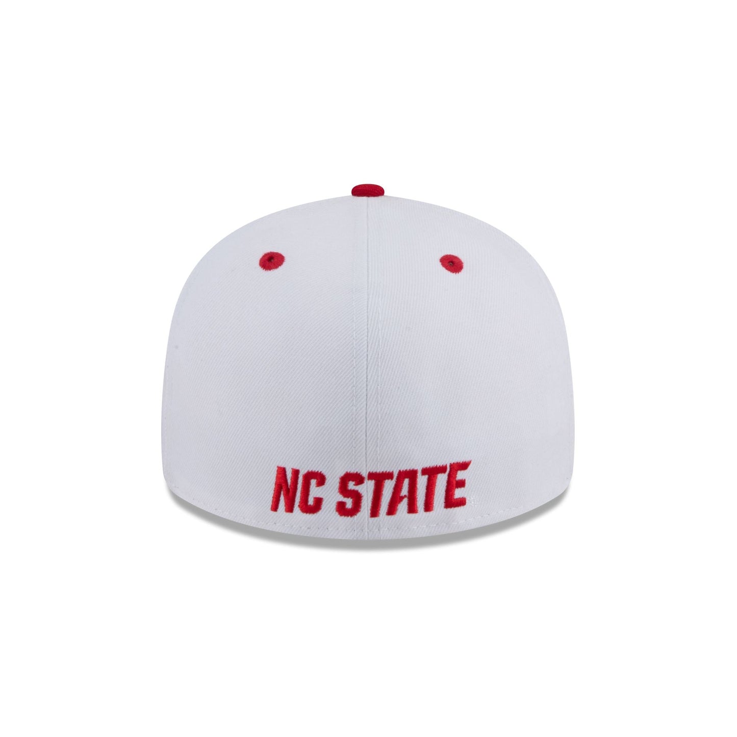 New Era x adidas NC State Wolfpack White Low Profile 59FIFTY Fitted Hat