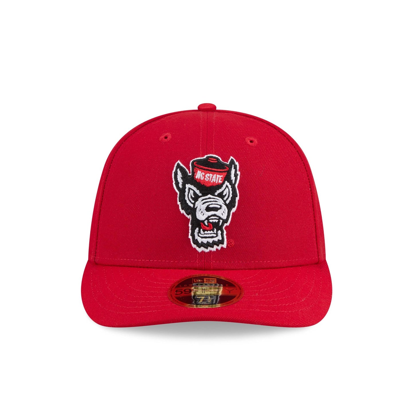 New Era x adidas NC State Wolfpack Scarlet Low Profile 59FIFTY Fitted Hat