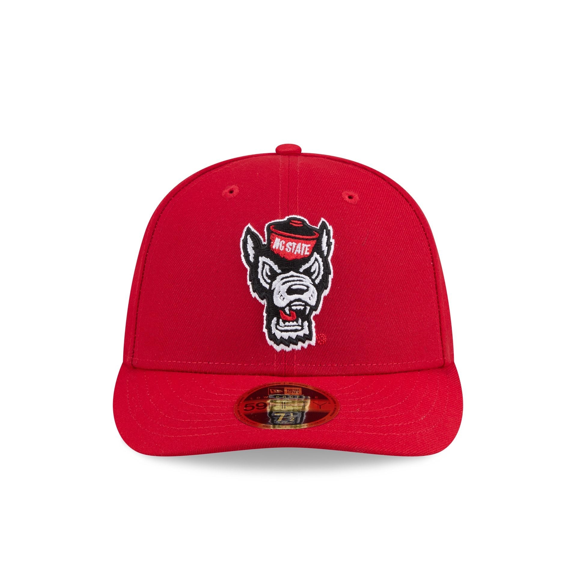 New Era x adidas NC State Wolfpack Scarlet Low Profile 59FIFTY Fitted Hat