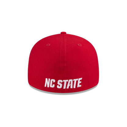 New Era x adidas NC State Wolfpack Scarlet Low Profile 59FIFTY Fitted Hat