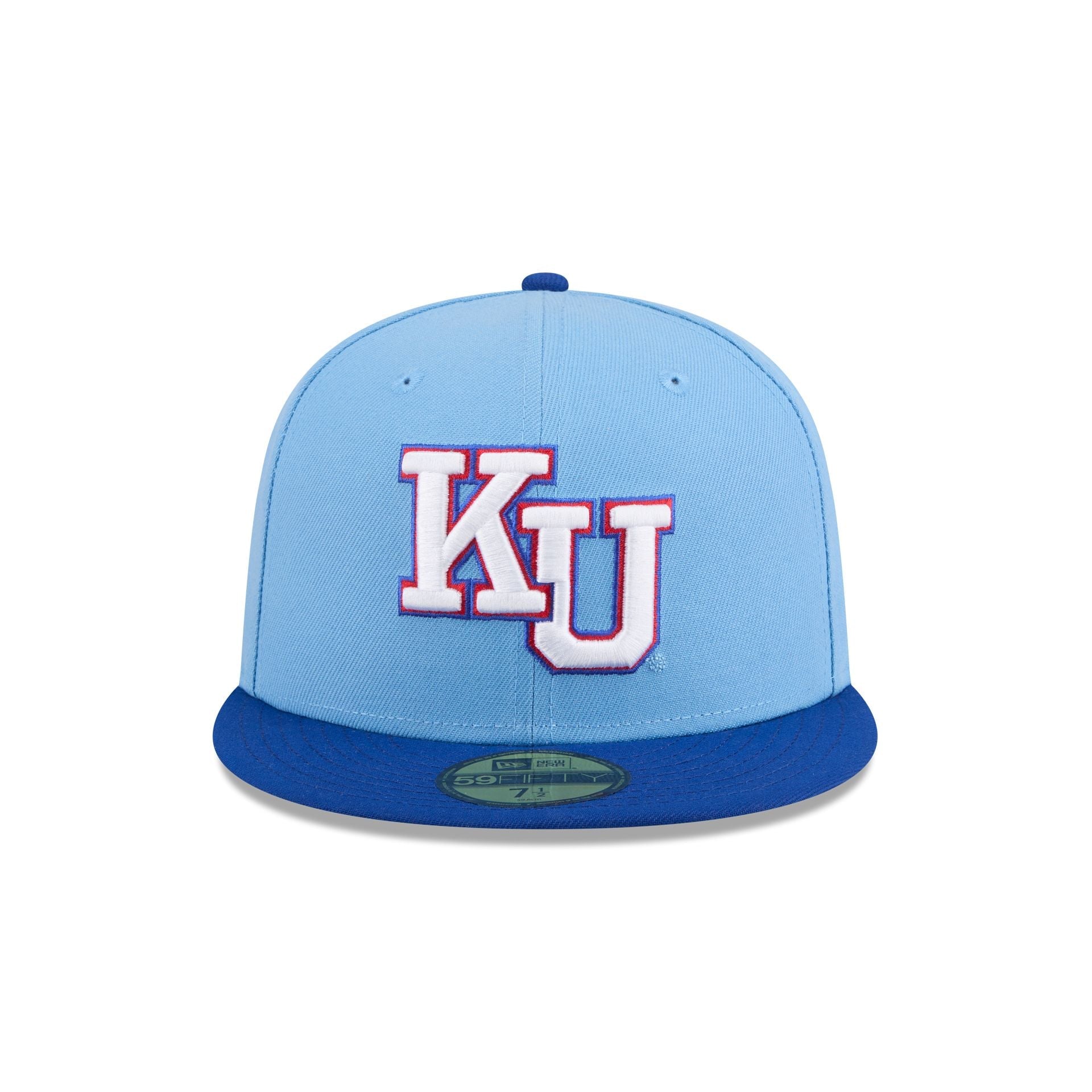 New Era x adidas Kansas Jayhawks Sky Blue 59FIFTY Fitted Hat