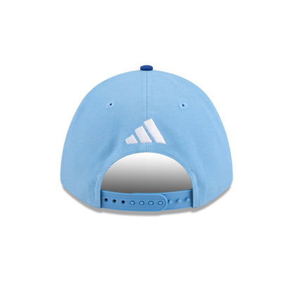 New Era x adidas Kansas Jayhawks Sky Blue 9FORTY M-Crown Snapback Hat