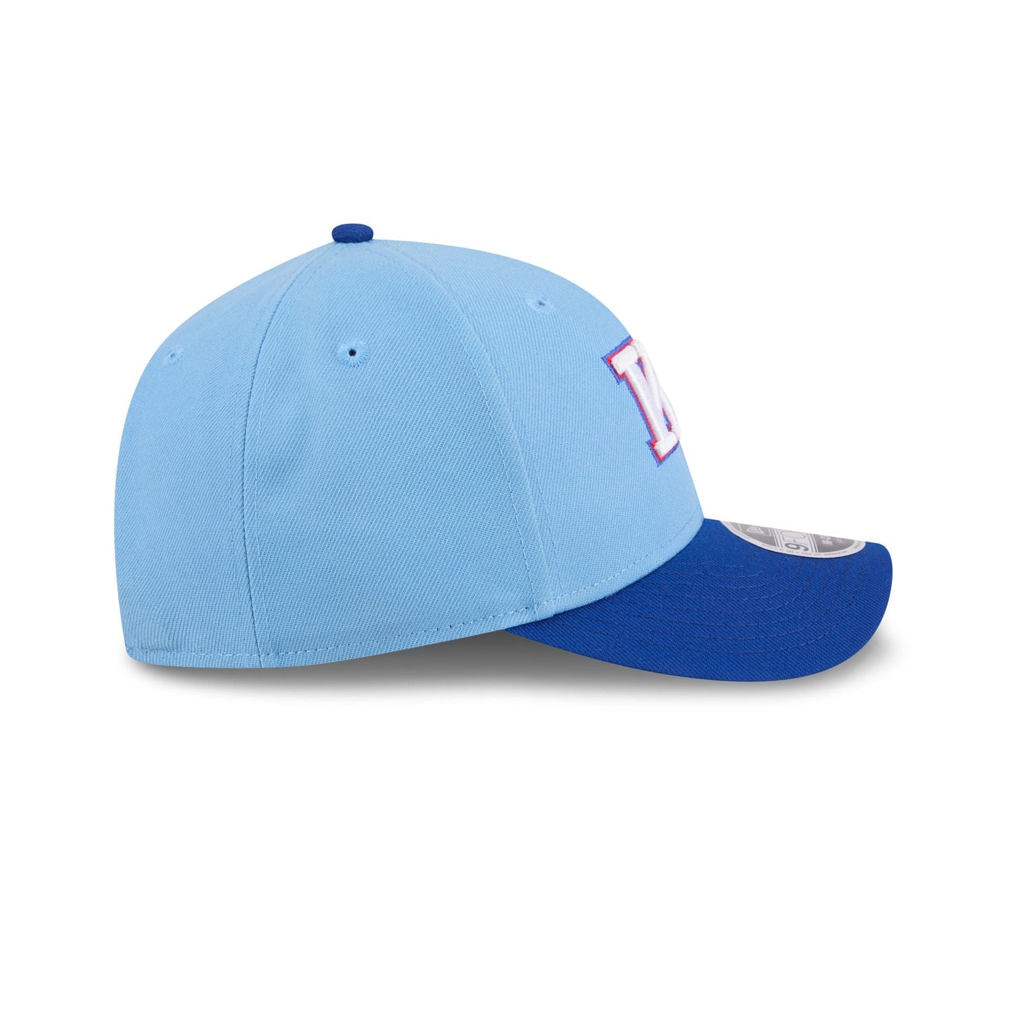 New Era x adidas Kansas Jayhawks Sky Blue 9FORTY M-Crown Snapback Hat