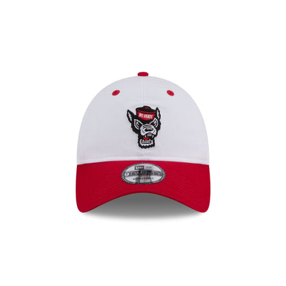 New Era x adidas NC State Wolfpack White 9TWENTY Adjustable Hat