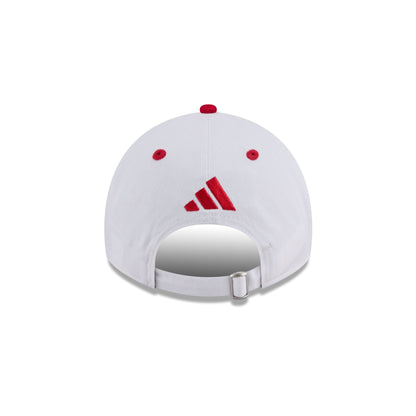 New Era x adidas NC State Wolfpack White 9TWENTY Adjustable Hat