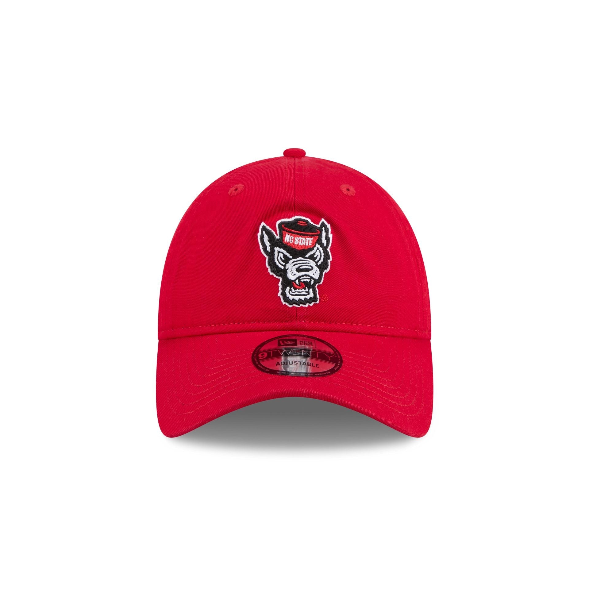 New Era x adidas NC State Wolfpack Scarlet 9TWENTY Adjustable Hat
