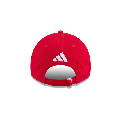 New Era x adidas NC State Wolfpack Scarlet 9TWENTY Adjustable Hat