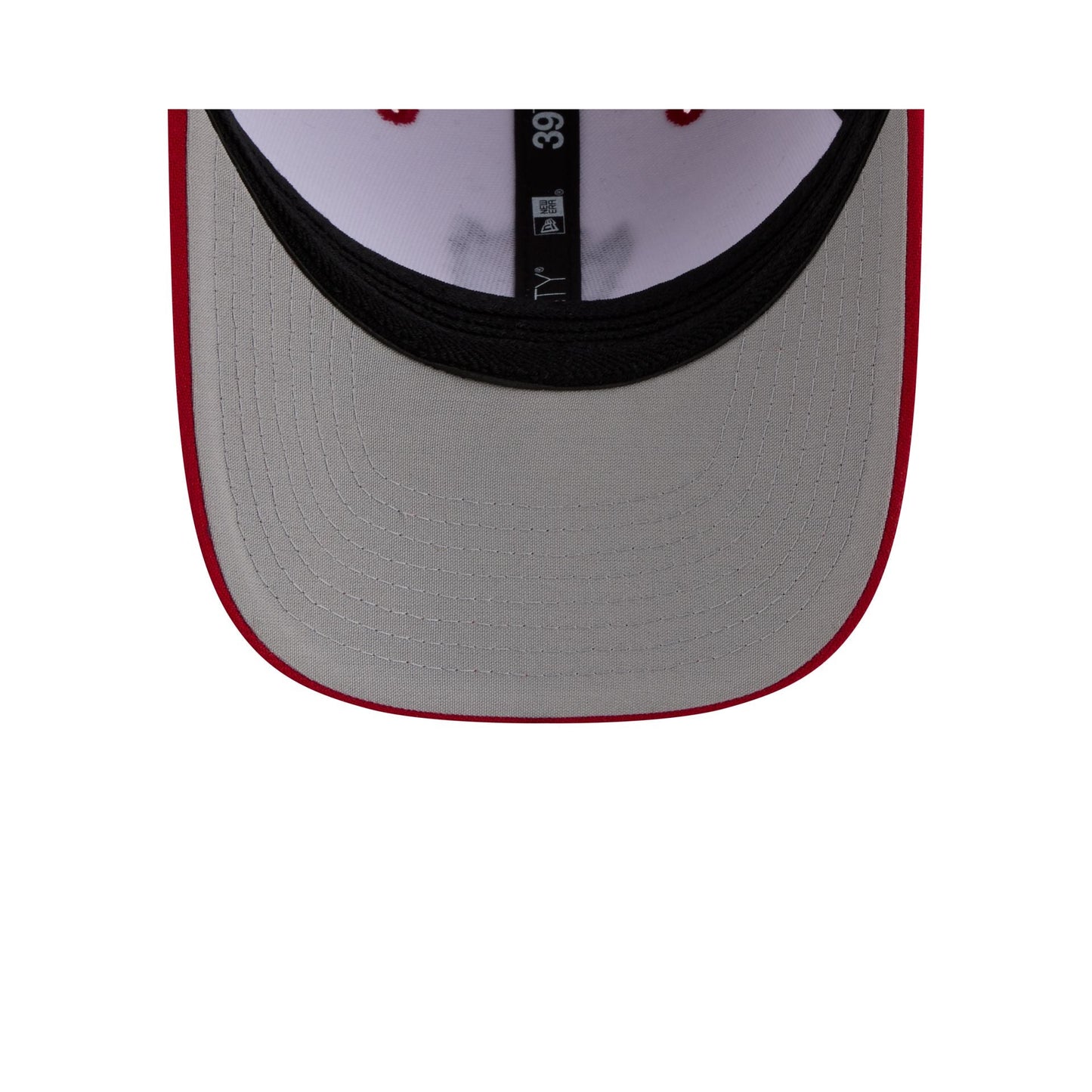 New Era x adidas NC State Wolfpack White 39THIRTY M-Crown Stretch Fit Hat