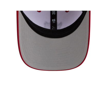New Era x adidas NC State Wolfpack White 39THIRTY M-Crown Stretch Fit Hat