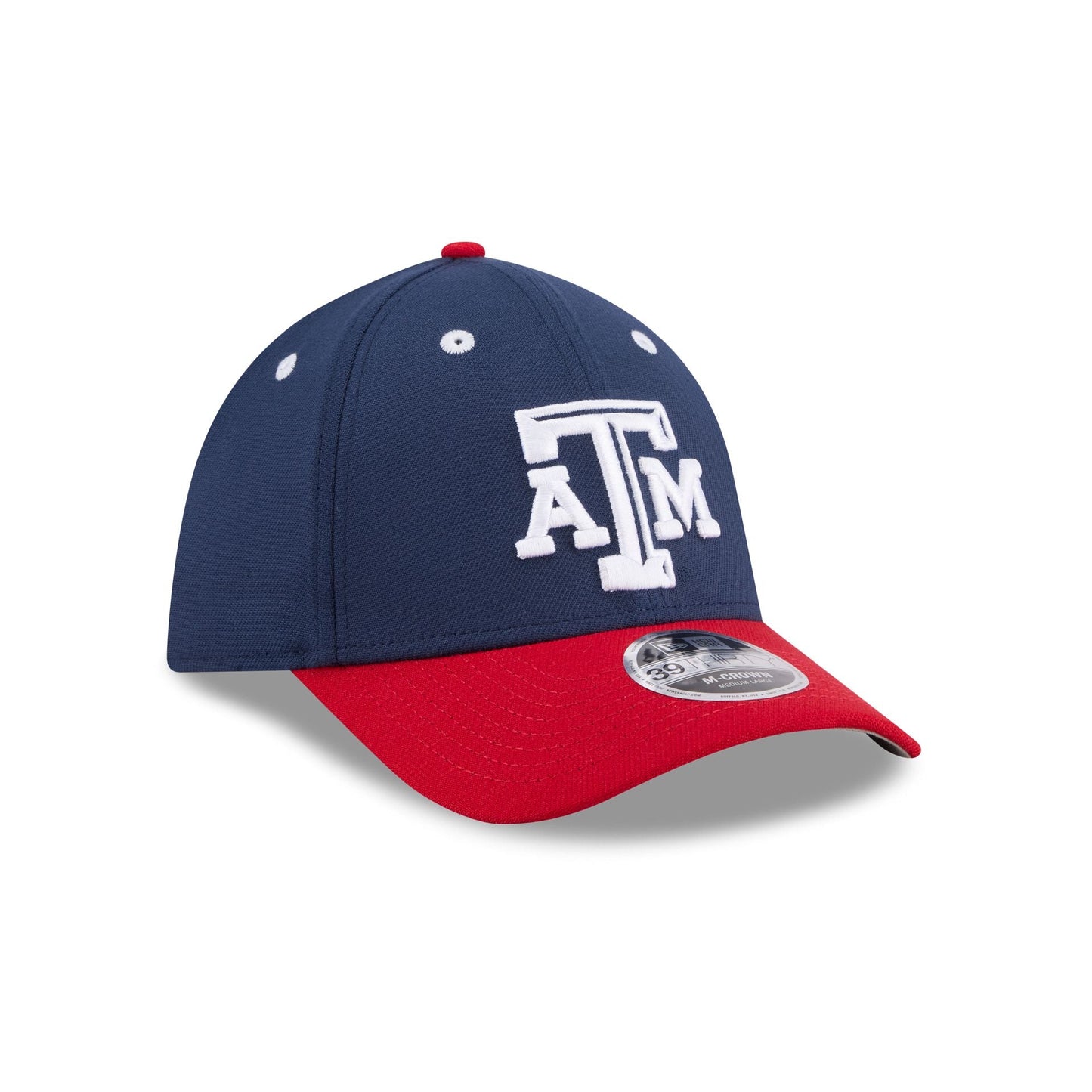 New Era x adidas Texas A&M Aggies Navy 39THIRTY M-Crown Stretch Fit Hat