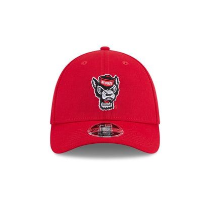 New Era x adidas NC State Wolfpack Scarlet 39THIRTY M-Crown Stretch Fit Hat