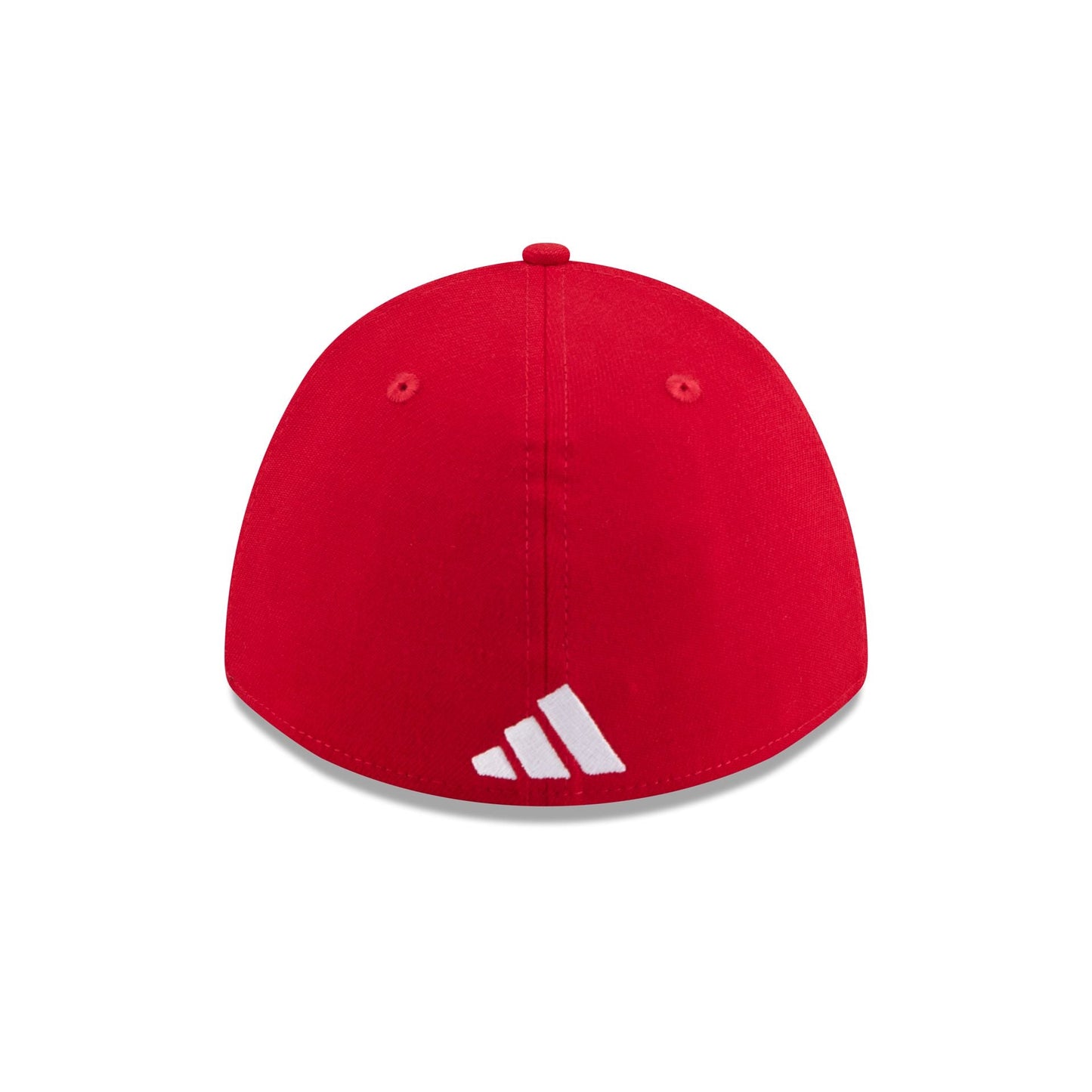 New Era x adidas NC State Wolfpack Scarlet 39THIRTY M-Crown Stretch Fit Hat