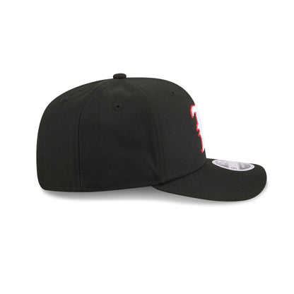 New Era x adidas Louisville Cardinals Black 9SEVENTY Stretch-Snap Hat