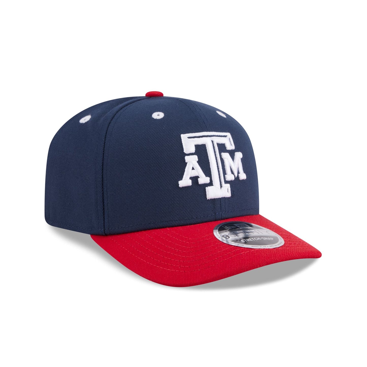 New Era x adidas Texas A&M Aggies Navy 9SEVENTY Stretch-Snap Hat