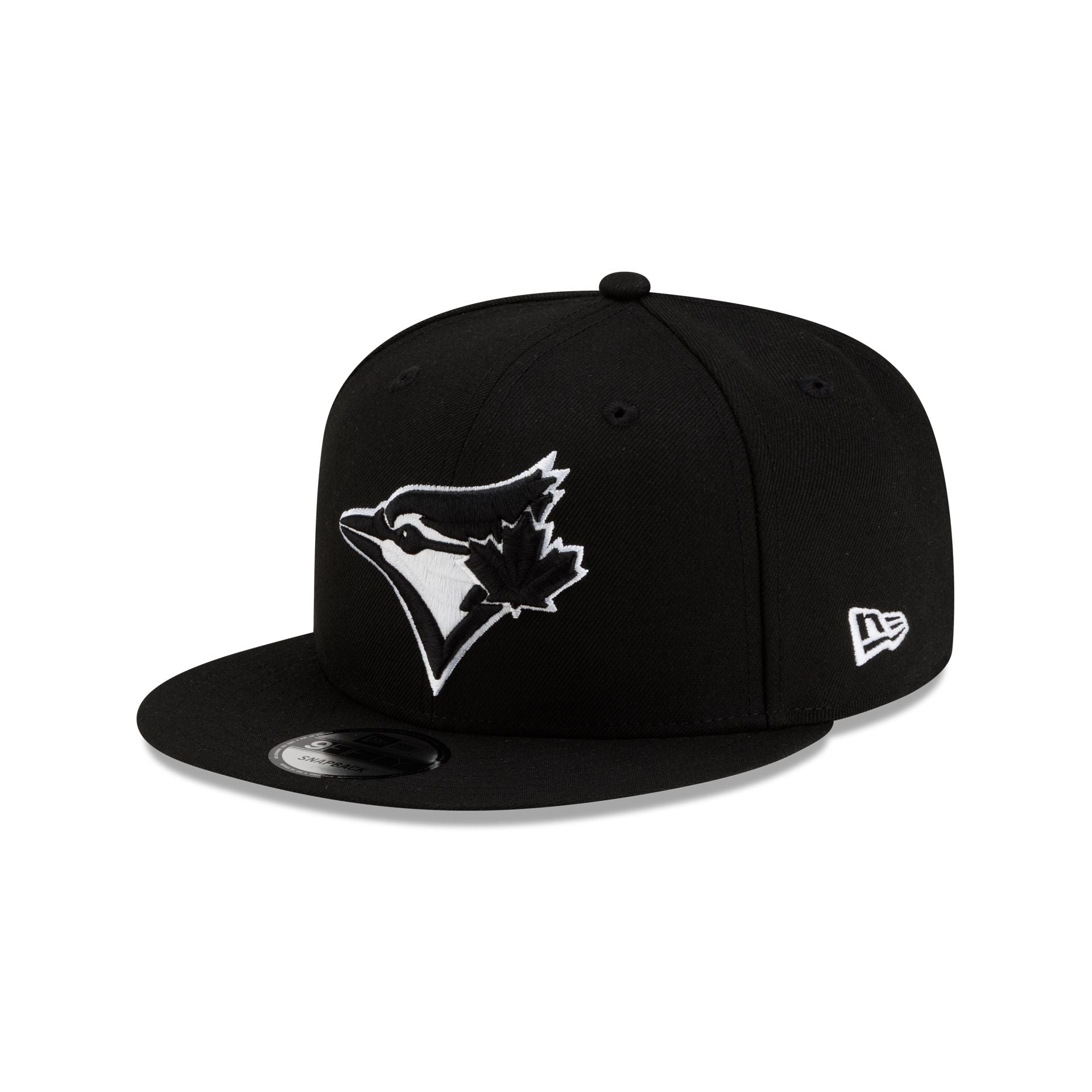 Toronto Blue Jays Basic Black & White 9FIFTY Snapback Hat