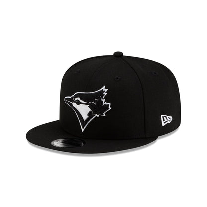 Toronto Blue Jays Basic Black & White 9FIFTY Snapback Hat