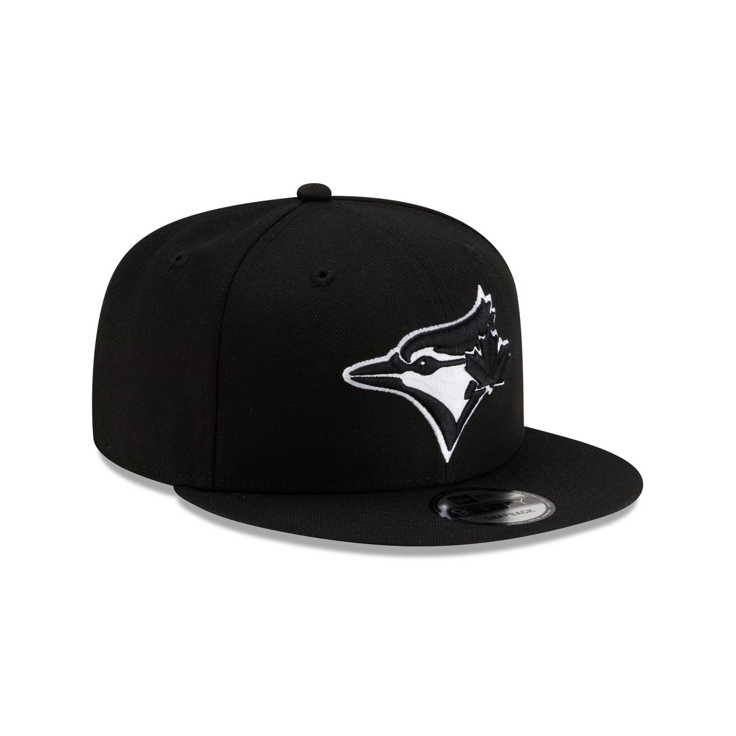Toronto Blue Jays Basic Black & White 9FIFTY Snapback Hat