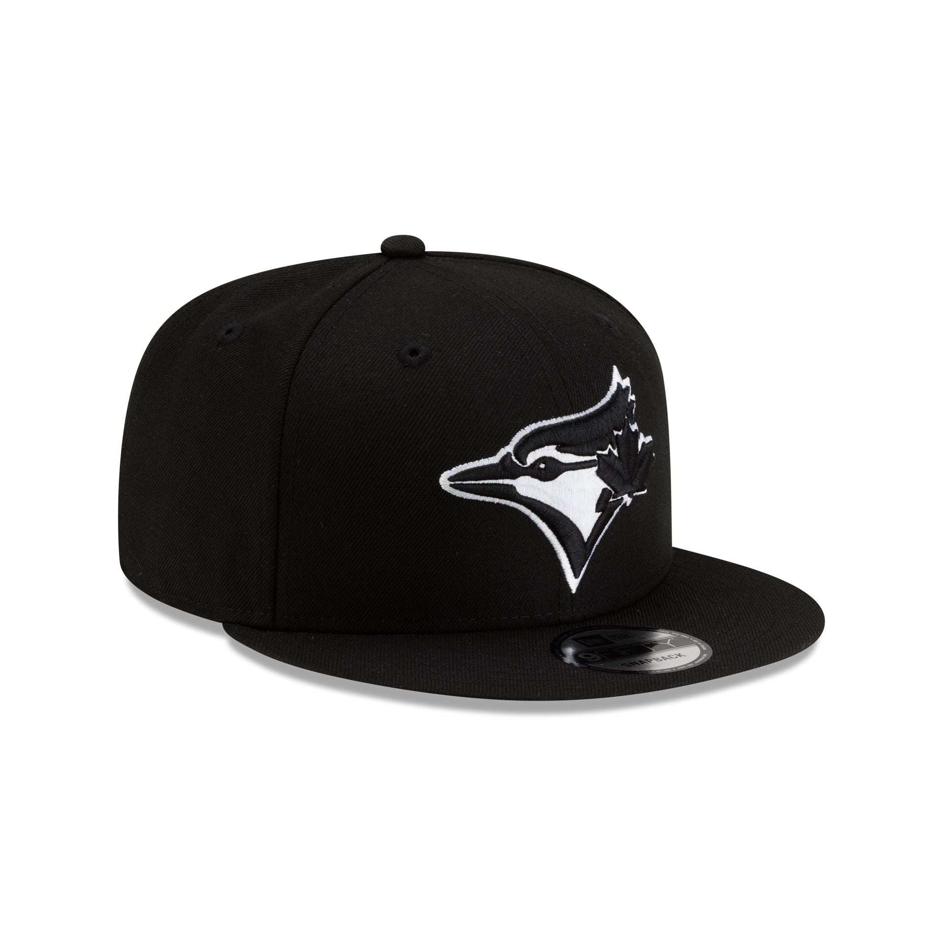 Toronto Blue Jays Basic Black & White 9FIFTY Snapback Hat