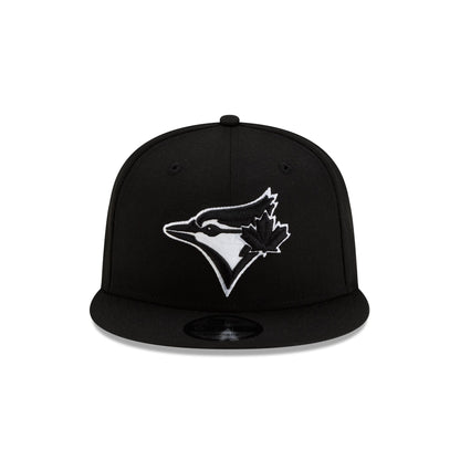 Toronto Blue Jays Basic Black & White 9FIFTY Snapback Hat