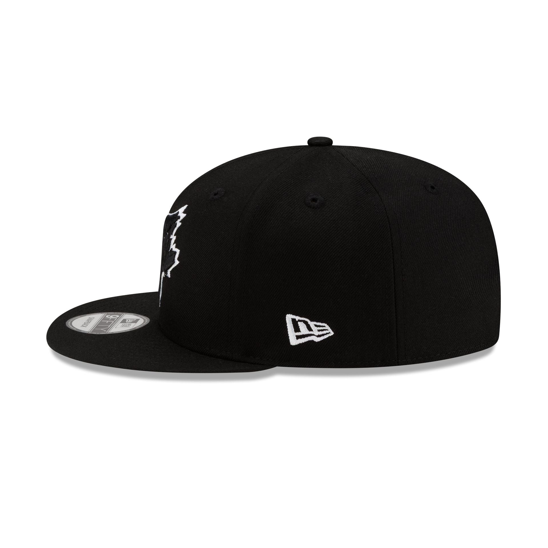 Toronto Blue Jays Basic Black & White 9FIFTY Snapback Hat