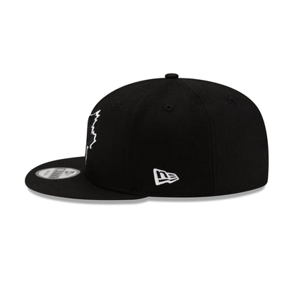 Toronto Blue Jays Basic Black & White 9FIFTY Snapback Hat