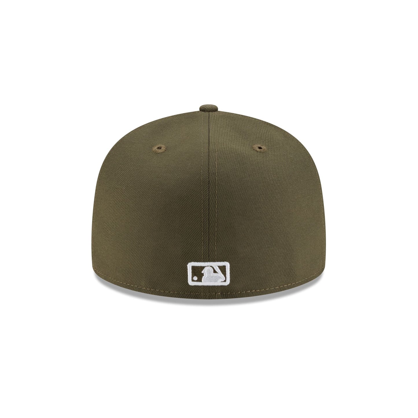 Atlanta Braves Basic Olive Green 59FIFTY Fitted Hat