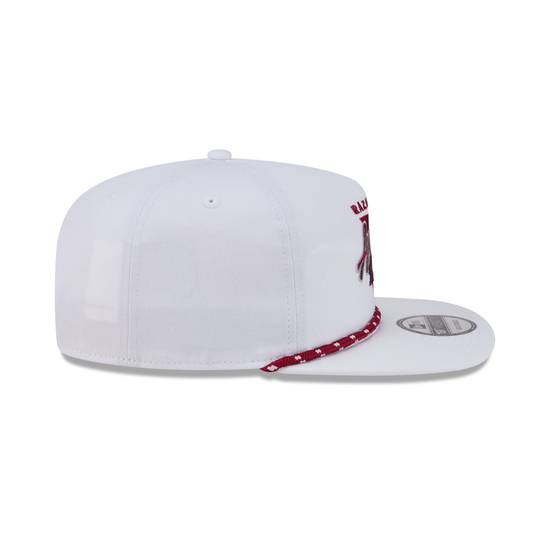 Arkansas Razorbacks Collegiate White 19TWENTY Snapback Hat