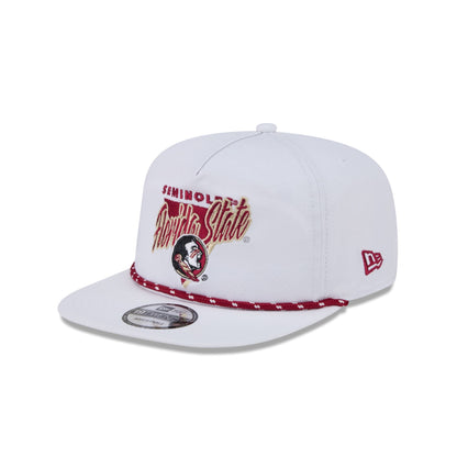 Florida State Seminoles Collegiate White 19TWENTY Snapback Hat