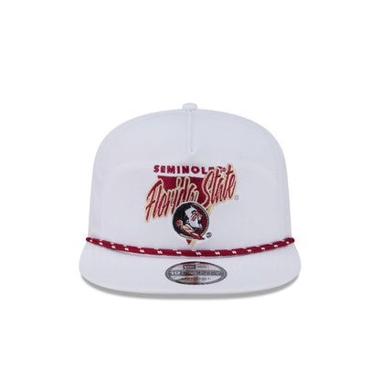 Florida State Seminoles Collegiate White 19TWENTY Snapback Hat