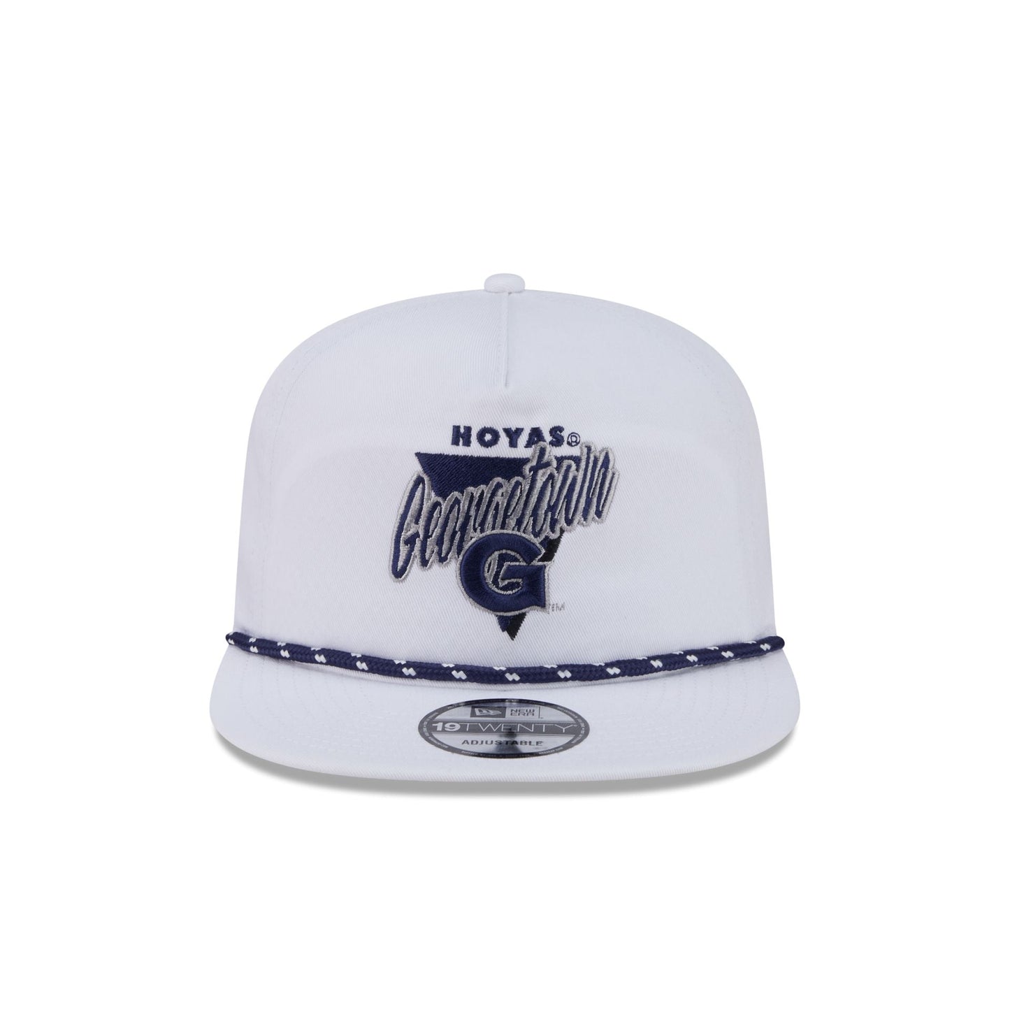 Georgetown Hoyas Collegiate White 19TWENTY Snapback Hat
