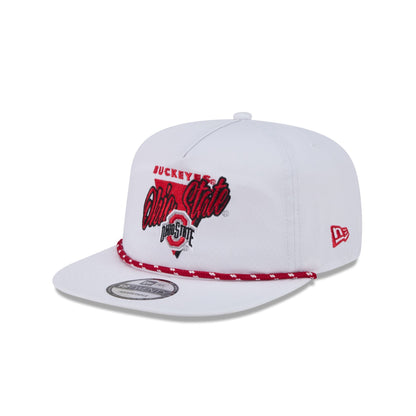 Ohio State Buckeyes Collegiate White 19TWENTY Snapback Hat