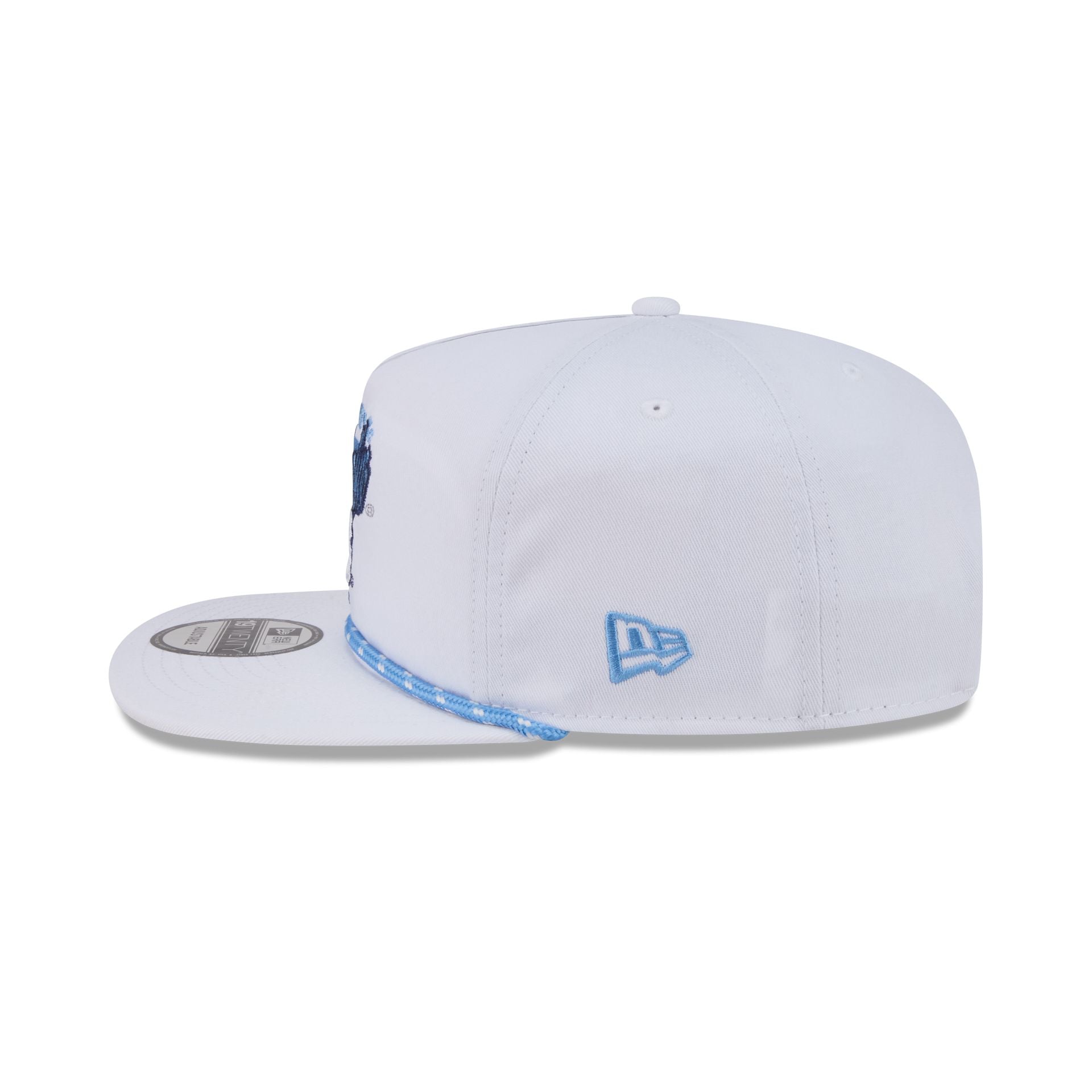 North Carolina Tar Heels Collegiate White 19TWENTY Snapback Hat