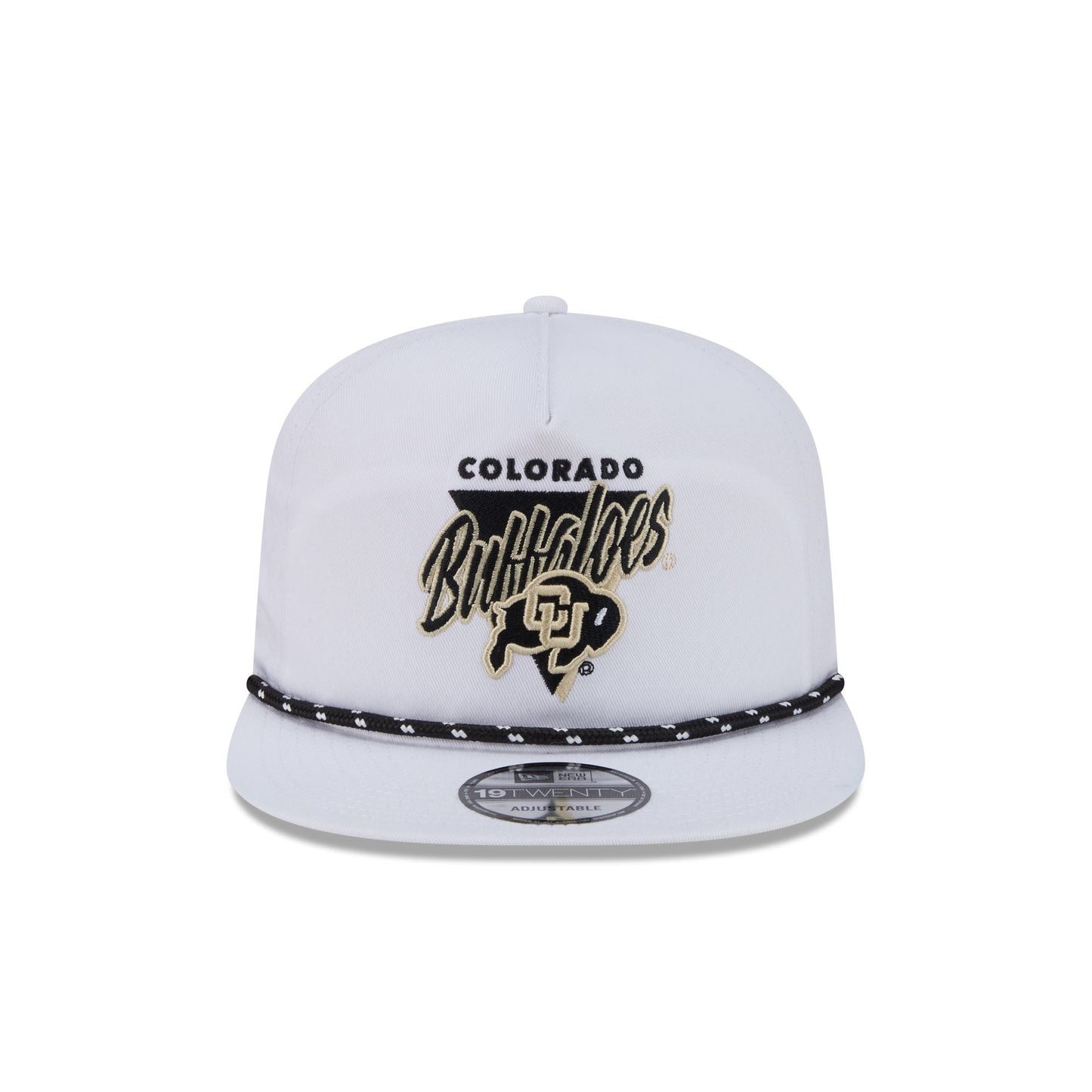 Colorado Buffaloes Collegiate White 19TWENTY Snapback Hat
