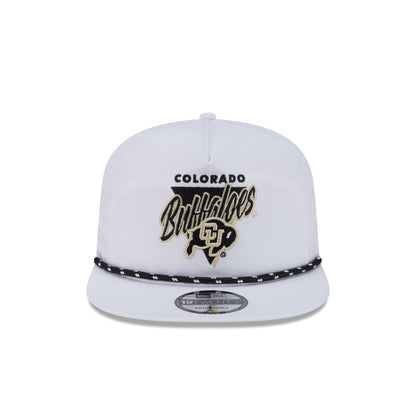 Colorado Buffaloes Collegiate White 19TWENTY Snapback Hat