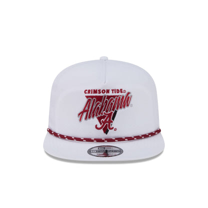 Alabama Crimson Tide Collegiate White 19TWENTY Snapback Hat