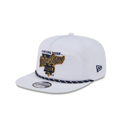 Notre Dame Fighting Irish Collegiate White 19TWENTY Snapback Hat