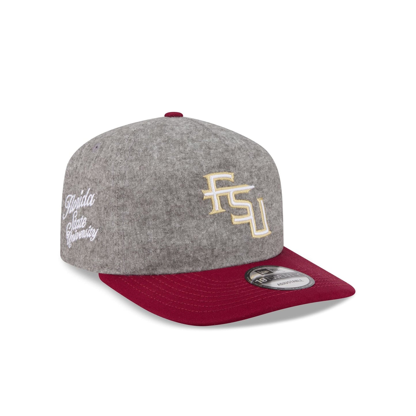 Florida State Seminoles Collegiate Two-Tone Chambray 19TWENTY Snapback Hat