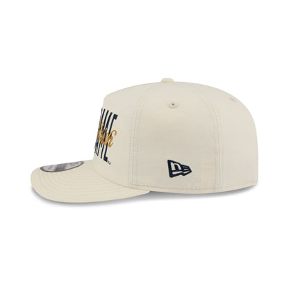 Notre Dame Fighting Irish Collegiate Script Ivory 19TWENTY Snapback Hat