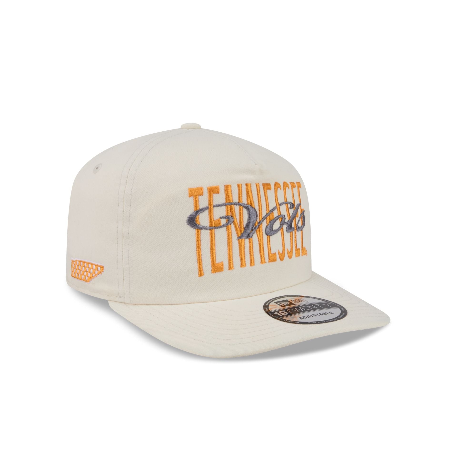 Tennessee Volunteers Collegiate Script Ivory 19TWENTY Snapback Hat