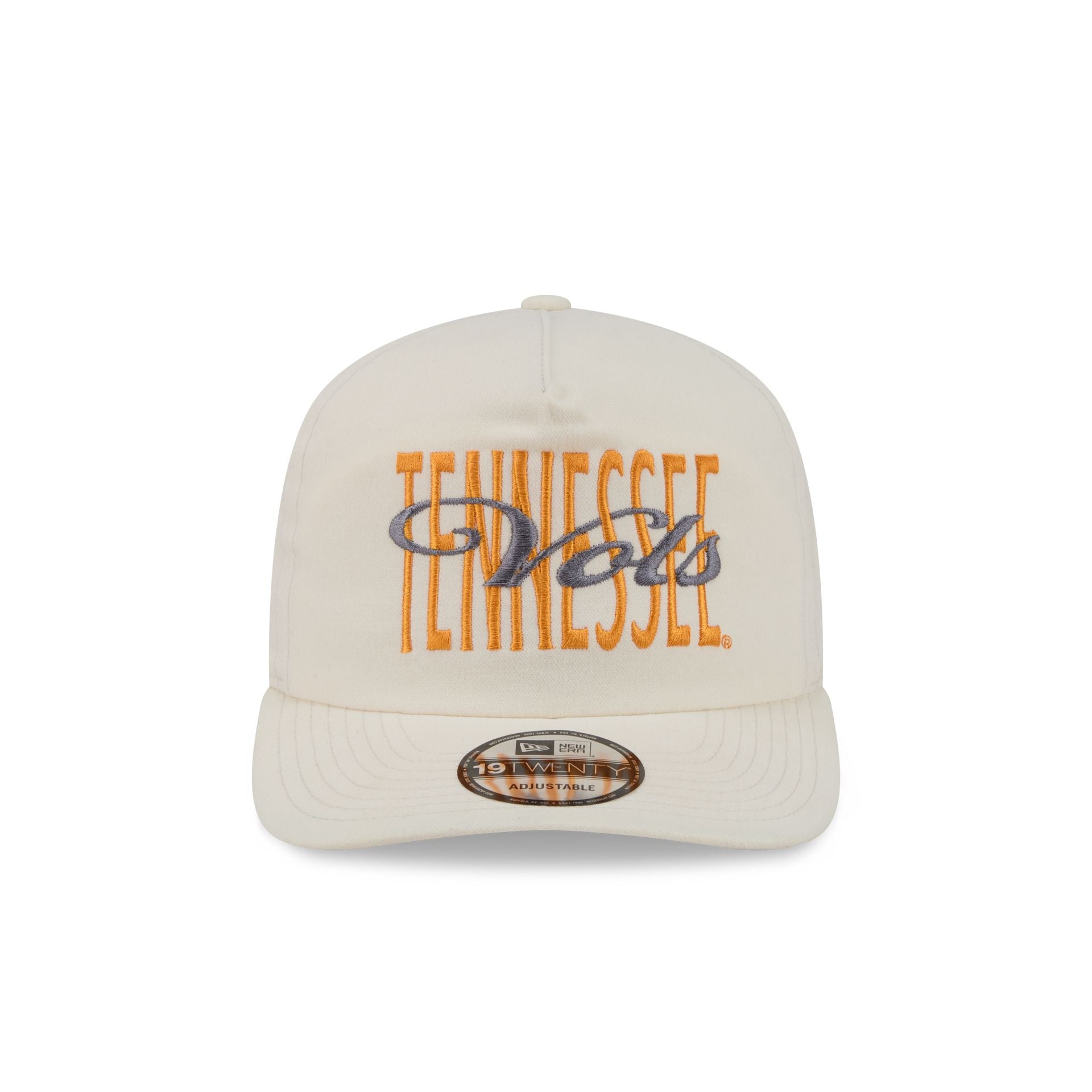Tennessee Volunteers Collegiate Script Ivory 19TWENTY Snapback Hat