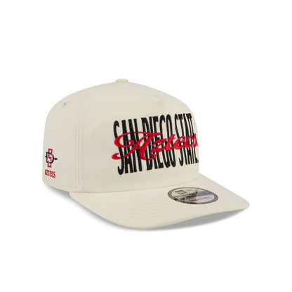 San Diego State Aztecs Collegiate Script Ivory 19TWENTY Snapback Hat