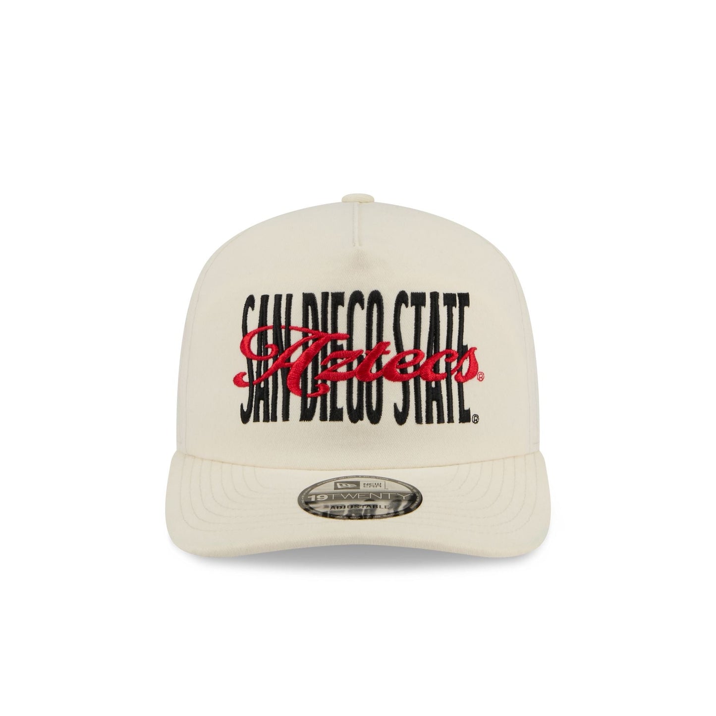 San Diego State Aztecs Collegiate Script Ivory 19TWENTY Snapback Hat